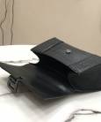 Сумка Balenciaga Hourglass Top Handle Bag Black Crocodile