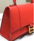 Сумка Balenciaga Hourglass Top Handle Bag Red