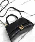 Сумка Balenciaga Hourglass Top Handle Bag Black