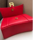 Сумка Balenciaga Hourglass Small Top Handle Bag Red