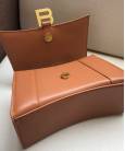 Сумка Balenciaga Hourglass Small Top Handle Bag Brown