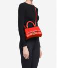 Сумка Balenciaga Hourglass Small Top Handle Bag Red