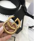 Ремінь Gucci Leather Belt With Double G Buckle