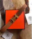 Ремінь Hermes H Belt Buckle & Reversible Leather