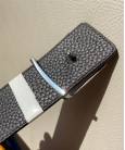 Ремінь Louis Vuitton Black Leather LV Initiales Belt