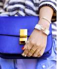 Сумка Celine Classic Box Shoulder Bag Blue