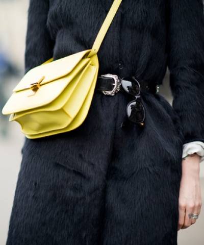 Сумка Celine Classic Box Shoulder Bag Yellow