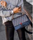 Сумка Fendi Kan I Logo Mania Bag