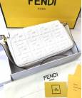 Сумка Fendi Baguette White Bag
