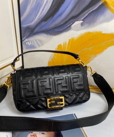 Сумка Fendi Baguette Black Bag