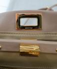 Сумка Fendi Peekaboo Medium Satchel Dark Biege