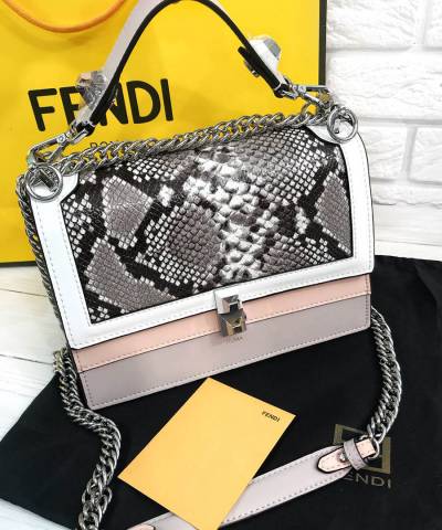 Сумка Fendi Kan I Python Bag