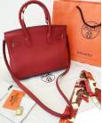 Сумка Hermes Birkin Red 30 cm