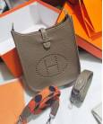 Сумка Hermes Evelyne Mini TPM Gris Asphalt  