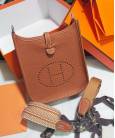 Сумка Hermes Evelyne Mini TPM Brown  