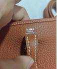 Сумка Hermes Evelyne Mini TPM Brown  