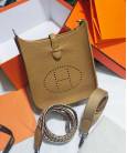 Сумка Hermes Evelyne Mini TPM Biscuit / Camel  