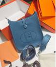 Сумка Hermes Evelyne Mini TPM Blue  