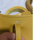 Сумка Hermes Evelyne Mini TPM  Yellow Jaune Ambre 