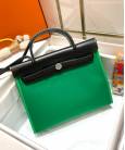 Сумка Hermes Herbag Zip 31 Bag Bamboo Toile / Black 