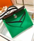 Сумка Hermes Herbag Zip 31 Bag Bamboo Toile / Black 