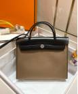 Сумка Hermes Herbag Zip 31 Bag Khaki / Black