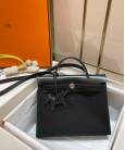 Сумка Hermes Herbag Zip 31 Bag Black Berline / Black Leather
