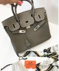 Сумка Hermes Birkin Grey 30 cm