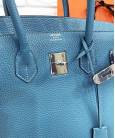 Сумка Hermes Birkin Dark Blue 35 cm