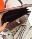 Сумка Hermes Kelly Burgundy 32 cm