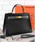 Сумка Hermes Kelly Black 32 cm