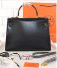 Сумка Hermes Kelly Black 32 cm