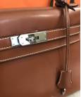 Сумка Hermes Kelly Brown 32 cm