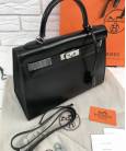 Сумка Hermes Kelly Black 32 cm