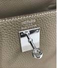 Сумка Hermes Kelly Grey Asphalt