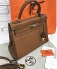Сумка Hermes Kelly Togo Brown