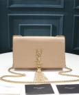 Клатч YSL Saint Laurent Tassel Medium Beige