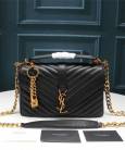 Сумка Saint Laurent Medium College Monogram Black