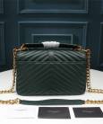 Сумка Saint Laurent Medium College Monogram Green