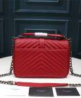Сумка Saint Laurent Medium College Monogram Red