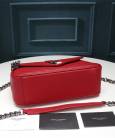 Сумка Saint Laurent Medium College Monogram Red