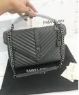 Сумка Saint Laurent Large College Monogram Grey