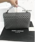 Сумка Saint Laurent Large College Monogram Grey
