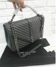 Сумка Saint Laurent Large College Monogram Grey