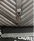 Сумка Saint Laurent Large College Monogram Grey