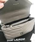 Сумка Saint Laurent Medium College Monogram Grey