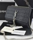 Клатч YSL Saint Laurent Tassel Medium Crocodile