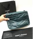 Сумка Saint Laurent Niki Medium Green Leather Shoulder Bag