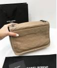 Сумка Saint Laurent Niki Medium Biege Leather Shoulder Bag