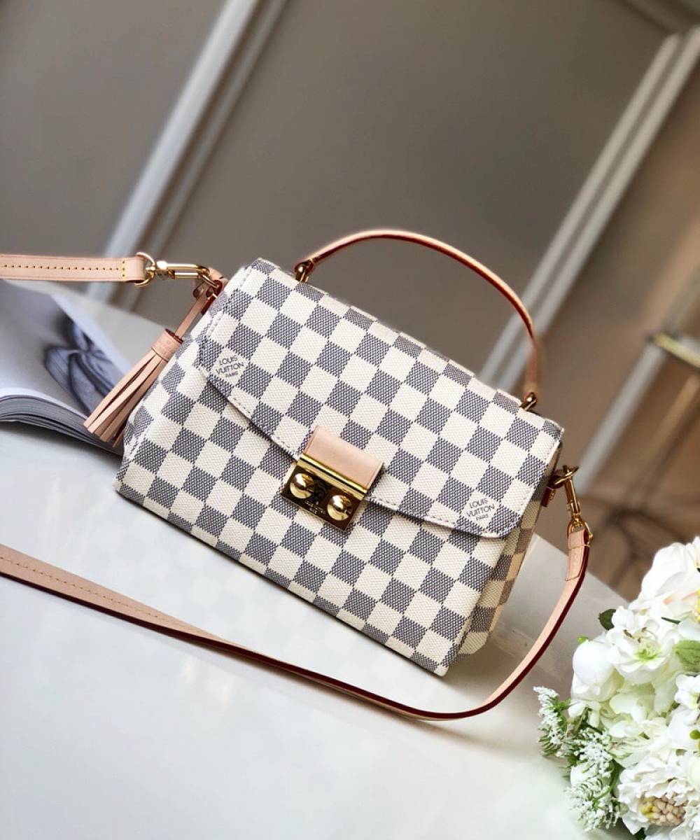 Сумка Louis Vuitton Croisette Damier Azur Canvas Bag купить в Украине